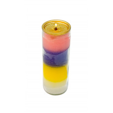 Veladora 4 Colores Lisa Aromatica