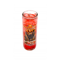 Amarre Guajiro Roja Veladora Gel