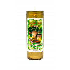 Cuerno De Abundancia Dorada Veladora Aromatica