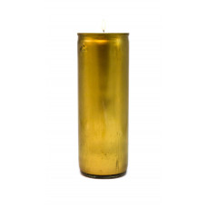 Veladora Dorada Lisa Aromatica