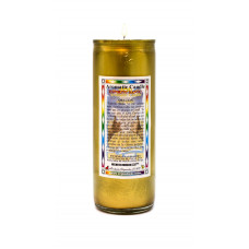 Espiritu Santo Dorada Veladora Aromatica