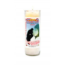 Pensamiento Blanca Veladora Aromatica