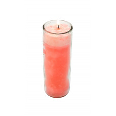 Veladora Rosa Lisa Aromatica