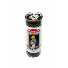 Santisima Muerte Negra Veladora Aromatica