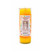 Santisima Muerte Naranja Amarillo Veladora Aromatica