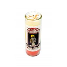 Santisima Muerte Abrecamino Rosa Veladora Aromatica