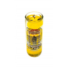 Santisima Muerte Amarilla Veladora Gel