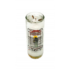 Santisima Muerte Blanca Veladora Gel